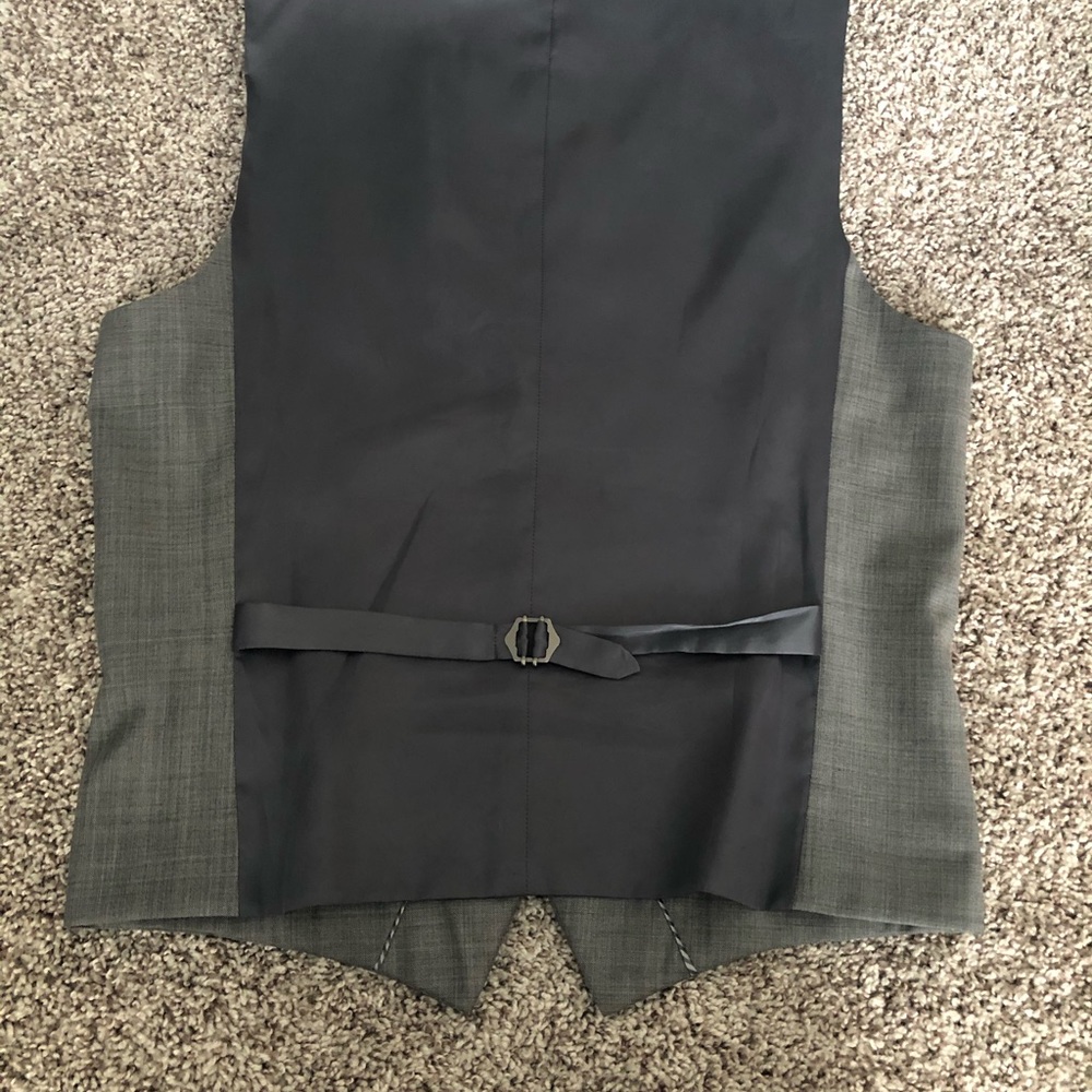Gray Suit Vest - Picture 3 of 3